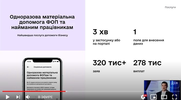 скриншот YouTube