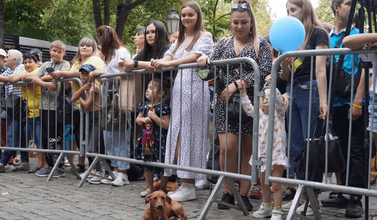 толпа, концерт