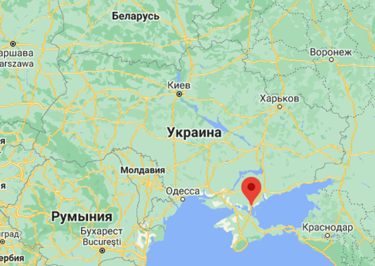 новоалексеевка, учения, карта