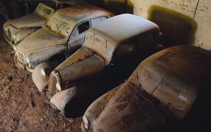 коллекция авто Херона, авто Херона, коллекция авто, заброшенные авто, Talbot Lago T26, Delahaye 135M