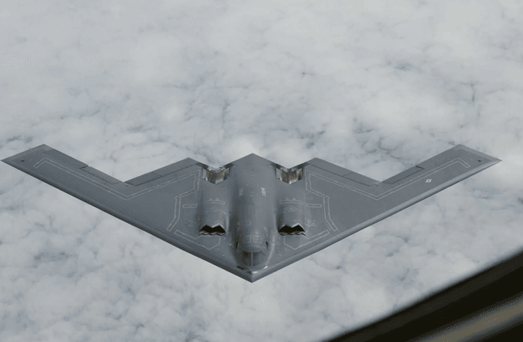 Стелс-бомбардировщик B-2 , бомбардировщик, JDAM