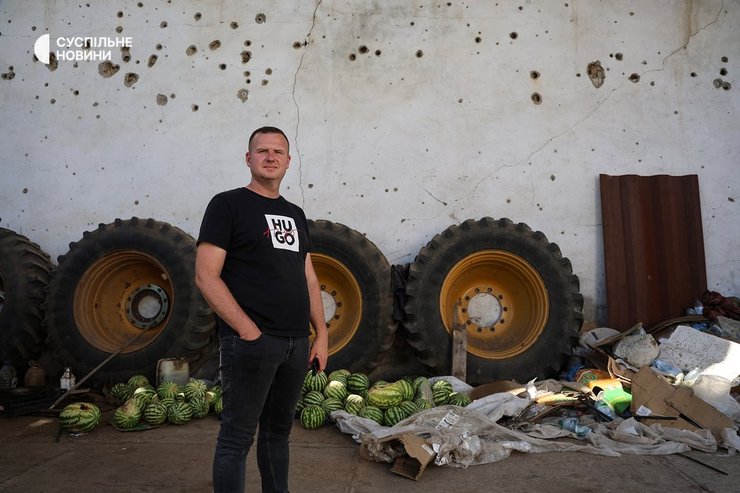 Фермер Максим Максимов теж планує запастись рушницями й детекторами дронів