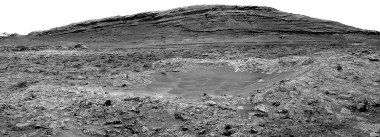 Марс Curiosity камені каміння луска