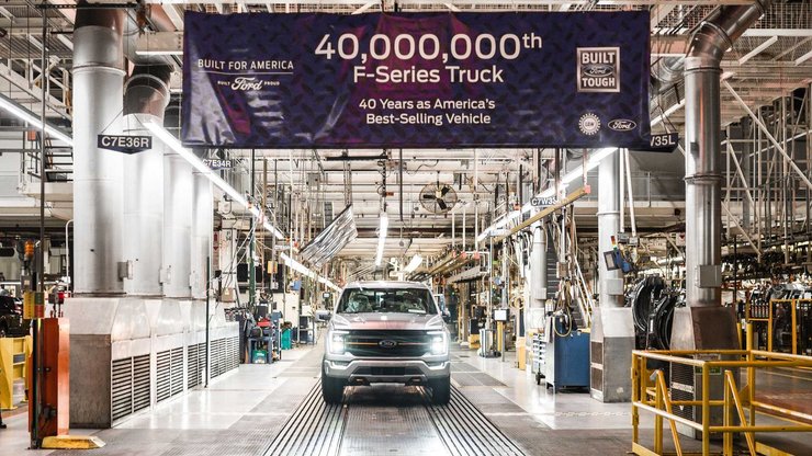 Ford F-Series, Ford F-150, пикап Ford, Самый популярный американский автомобиль, авто из США