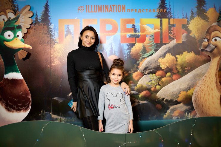 Илона Гвоздева с дочерью