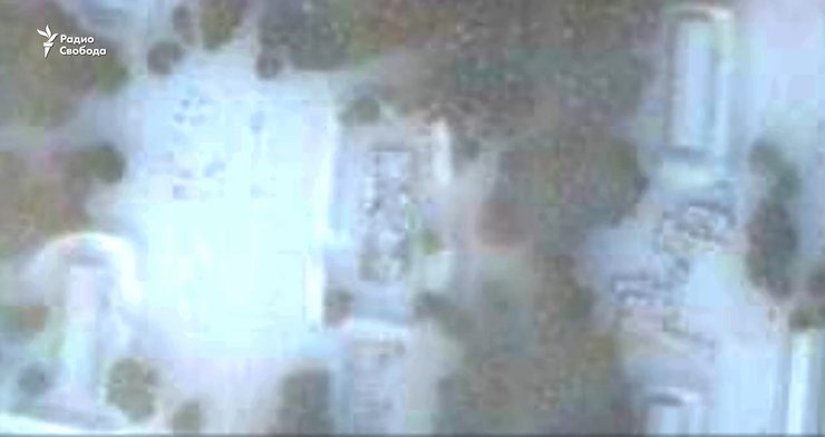 Фото першої пошкодженої зони 100 арсеналу ГРАУ після удару 6 січня, станом на 26 січня