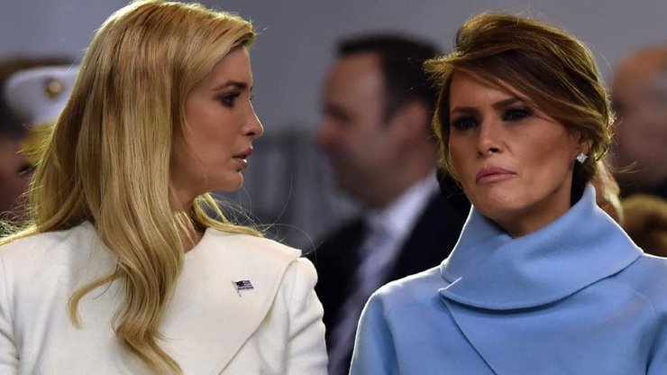 мелания трамп, иванка трамп