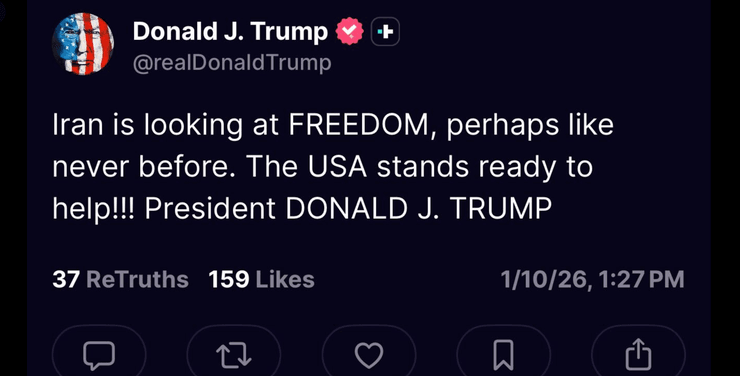 Трамп про Іран