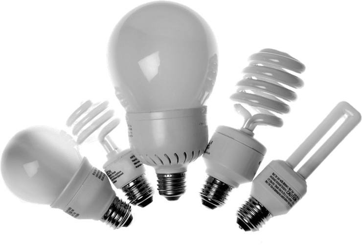 Уменьшить потребление электроэнергии помогут и энергосберегающие лампы