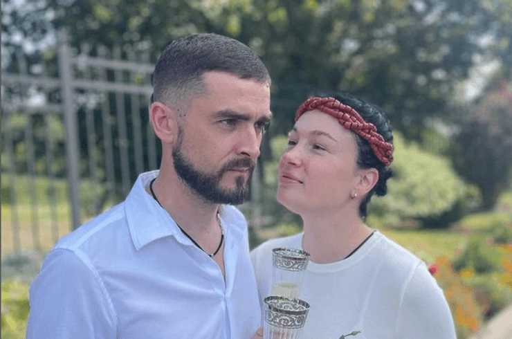 Анастасия Приходько с мужем