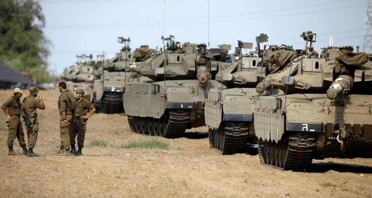 война в израиле, израильская армия, меркава, танк меркава