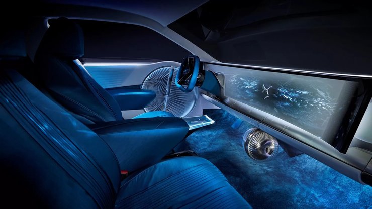 DS Mi.21, новий DS, салон DS