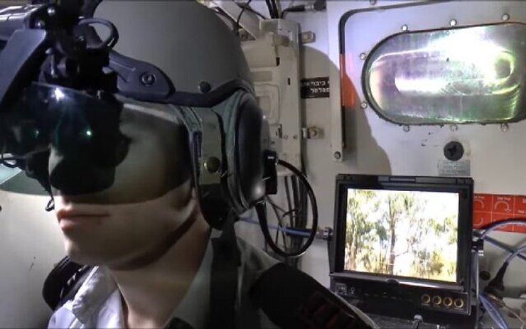 Израиль, танк Меркава, шлем Elbit