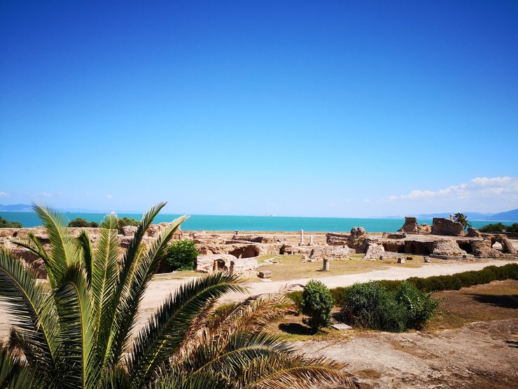 развалина, руины, Карфаген