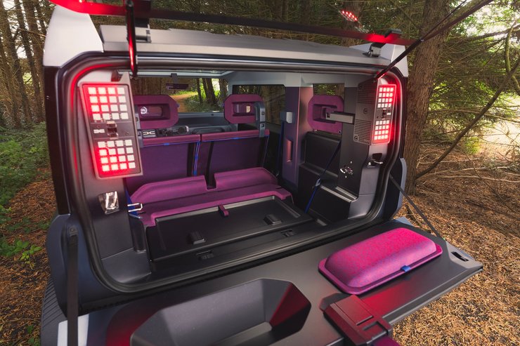 Салон Dacia Hipster