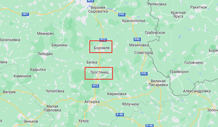 Бои Тростянец освобождение ВСУ оккупанты Боромля