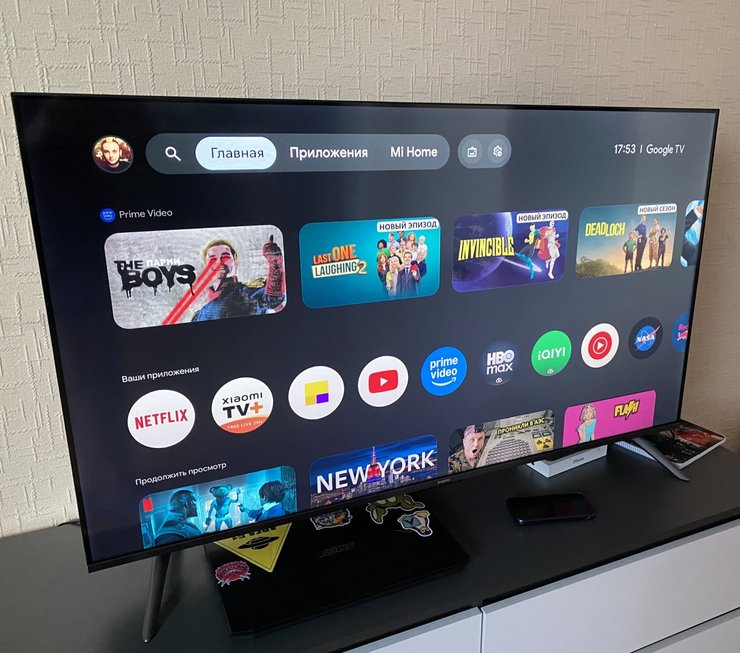 Телевізор Xiaomi TV A Pro 75 2026 екран