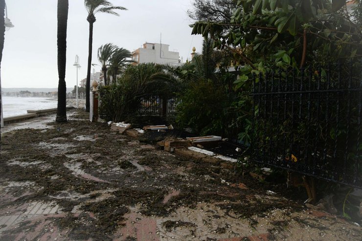 испания, шторм, глория