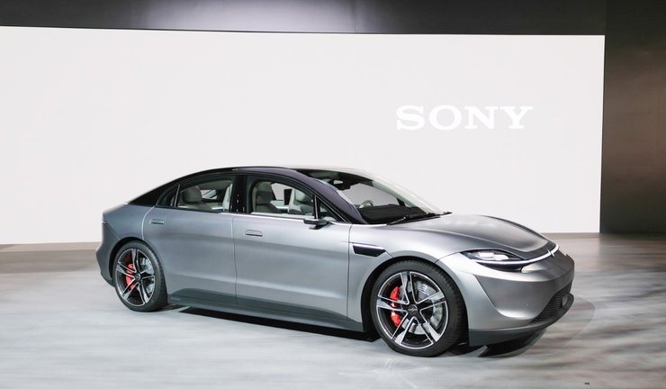 sony, электрокар, авто