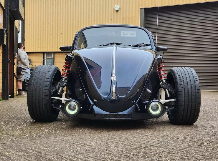 тюнинг VW Beetle, Volkswagen Beetle, тюнинг Volkswagen, тюнинг Volkswagen, Porsche Boxster