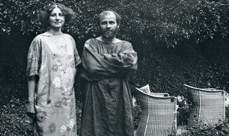 Портрет Эмилии Флеге, густав климт, картина климта, "Поцелуй" Климта, анатомия шедевра