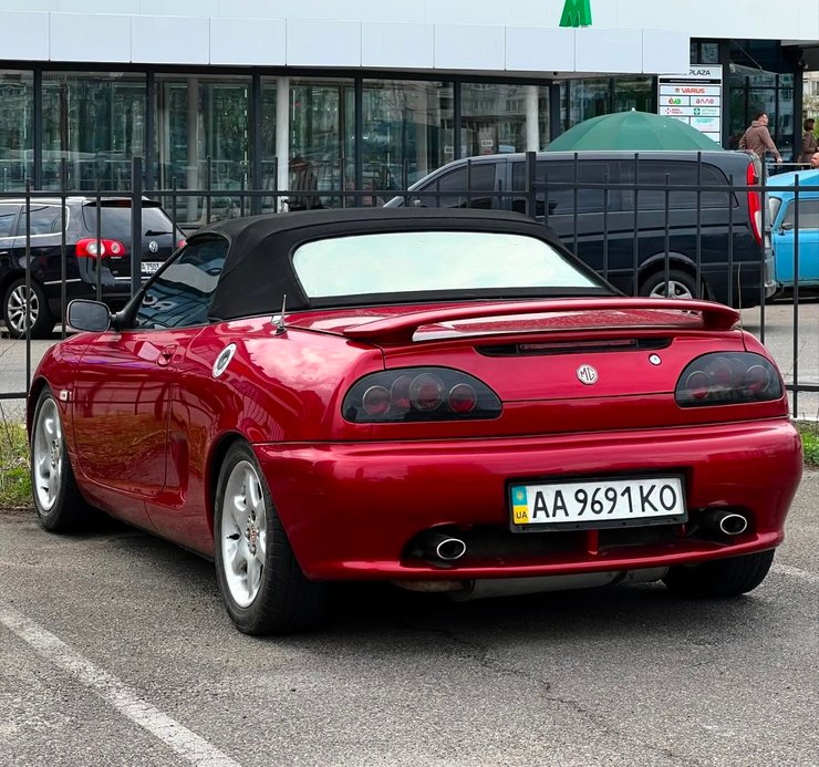 MGF, порткар MG, MG F, кабриолет MG