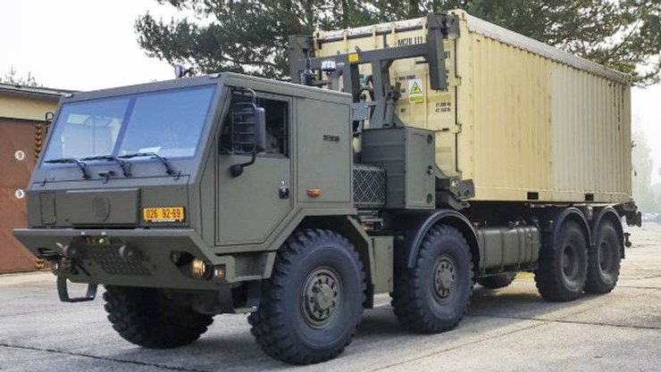 корал установка Вантажівка Tatra