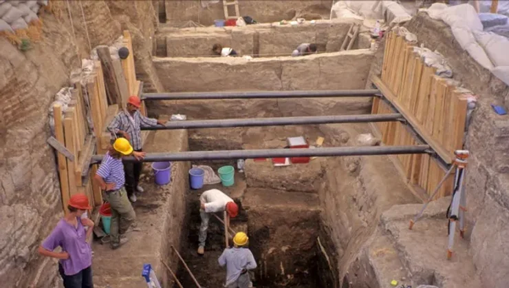 археологи, археология, Чаталхеюк, Турция, Триполье, исследования, болезнь, дом, население, животные, захоронения, ДНК, цивилизация, упадок, общество, Украина, наука, поселение