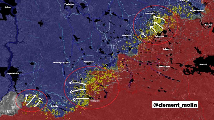 Удари ЗС РФ від Clement Molin, 7 лютого