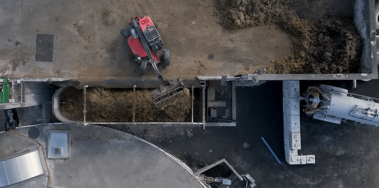 навоз, ферма, анаэробная переработка, метан, электричество