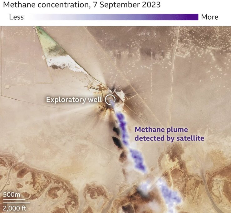 утечка метана казахстан