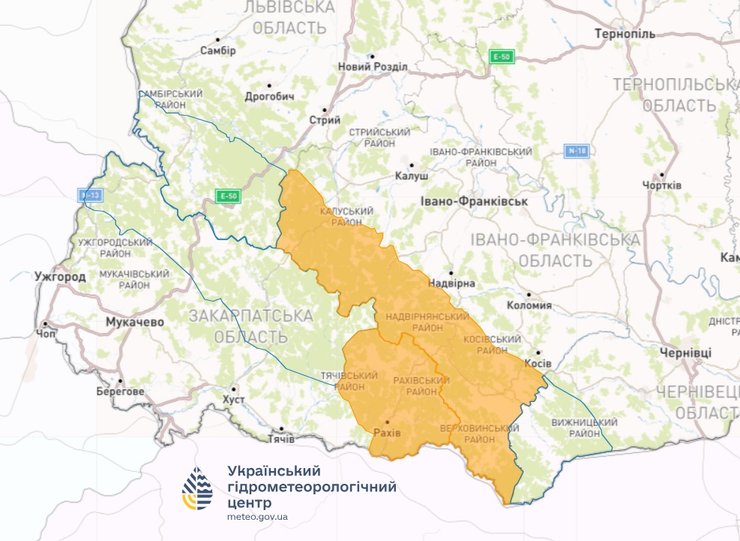 В Карпатах предупредили о снеголавинной опасности