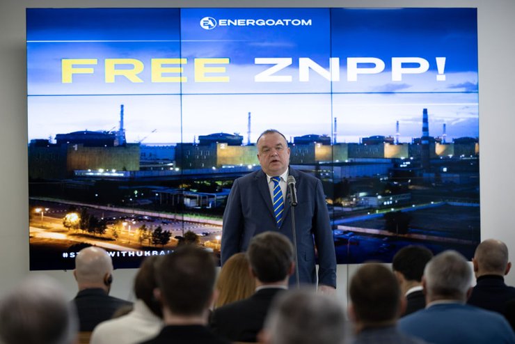 Запорожская АЭС, оккупации Запорожской АЭС, Энергоатом, Петр Котин