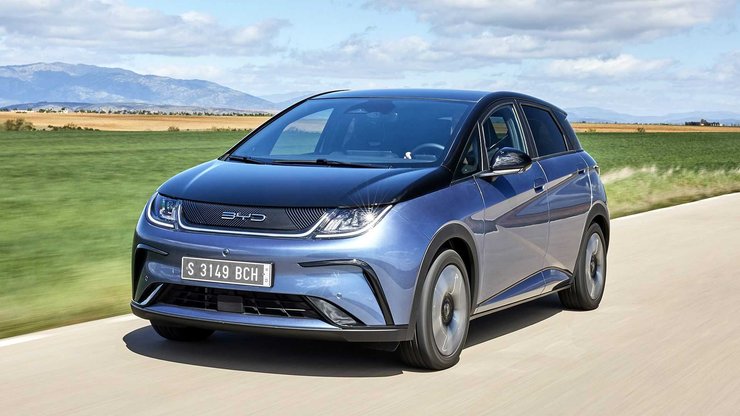 BYD Dolphin, BYD Auto, продажи электромобилей, электромобили BYD