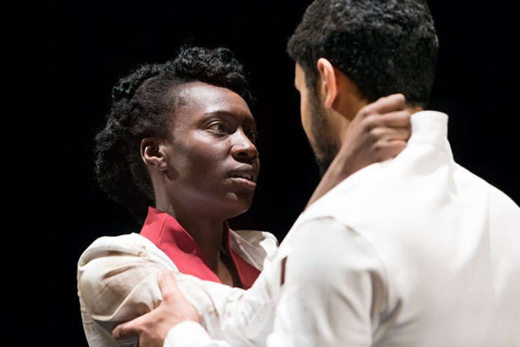 "Анна Каренина", сцена из спектакля