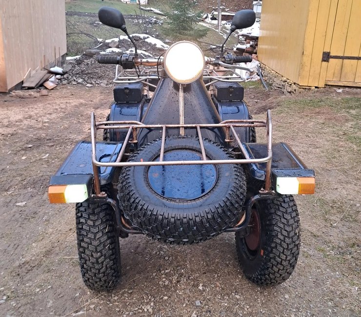 Квадроцикл ЗИМ-350, ЗИМ-350, украинский квадроцикл, харьковский квадроцикл