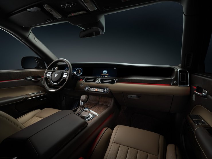 Внедорожник Aurus Komendant, кроссовер Aurus Komendant, Aurus Komendant, новый Aurus Komendant, Аурус Комендант