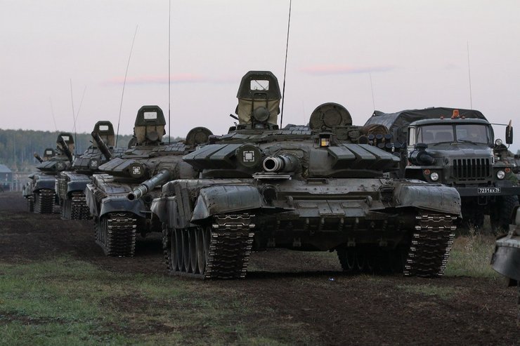 танки, росiя