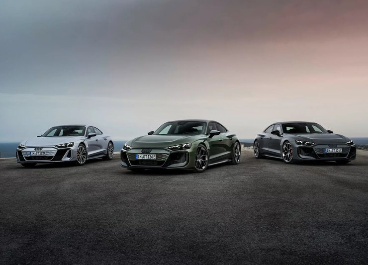 Audi e-tron GT, новый Audi e-tron GT, Audi e-tron, электромобиль Audi