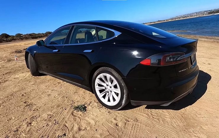 Tesla Model S, электромобиль Tesla Model S, электрокар Tesla Model S