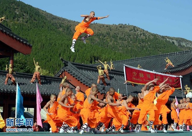 шаолиньские монахи кунг фу