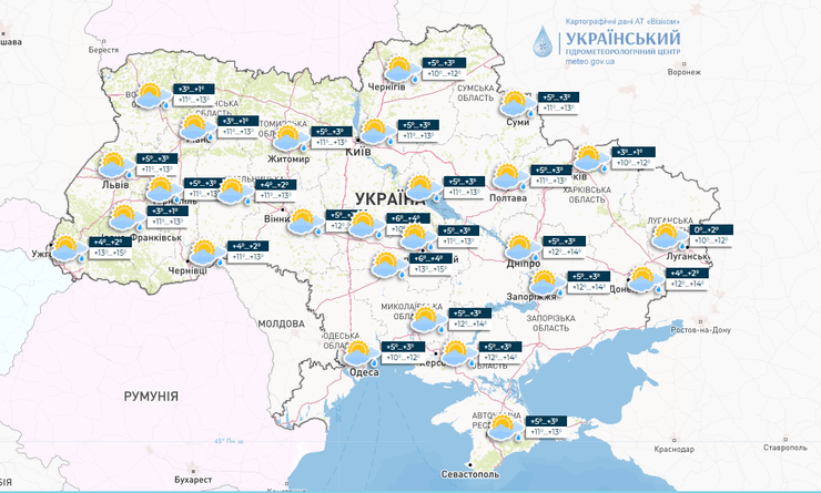 погода 22 березня, прогноз погоди на завтра, погода завтра прогноз