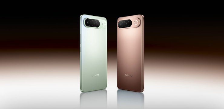 Vivo T5 5G в цветах "Royal Bronze" и "Silver Green"