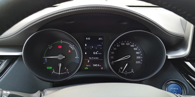 Toyota C-HR, приборная панель, салон, фото