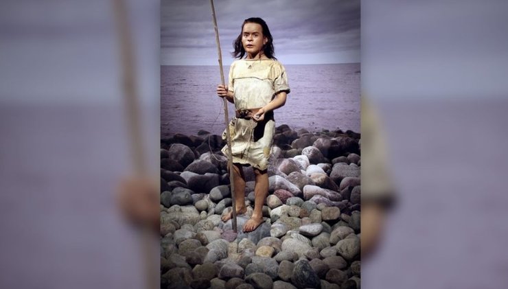 Ледниковый период, доисторический мальчик, реконструкция лица, череп, палеореконструкция, 3D-моделирование, реконструкция лица по черепу