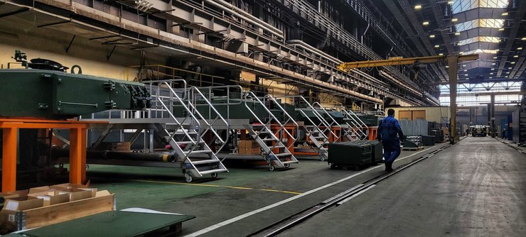 ремонт украинских танков