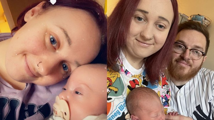 Семья, ребенок, младенец, муж и жена,