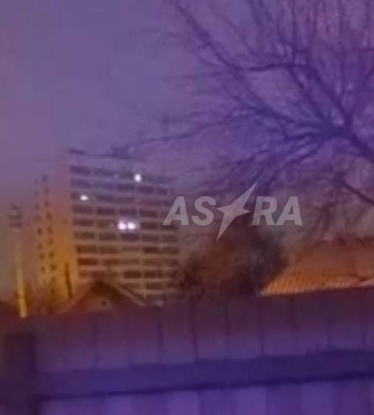 Дом в Волгограде, в который якобы попал дрон