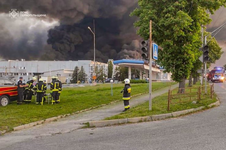 Наслідки обстрілу Тернополя 6 червня