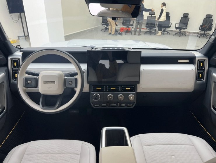 салон Chery iCar V23, Chery iCar, китайський кросовер, китайський електромобіль